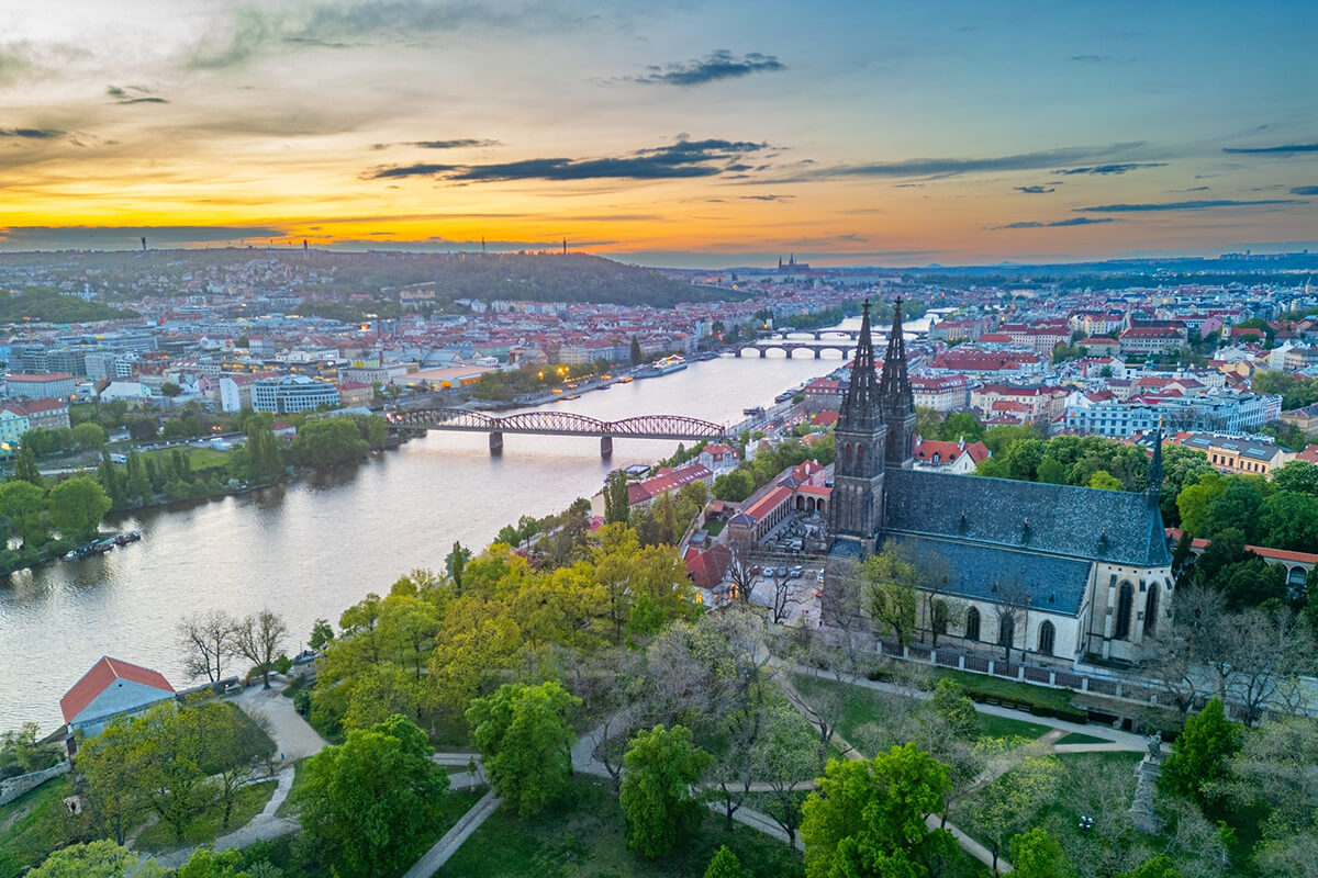 New Town & Vyšehrad