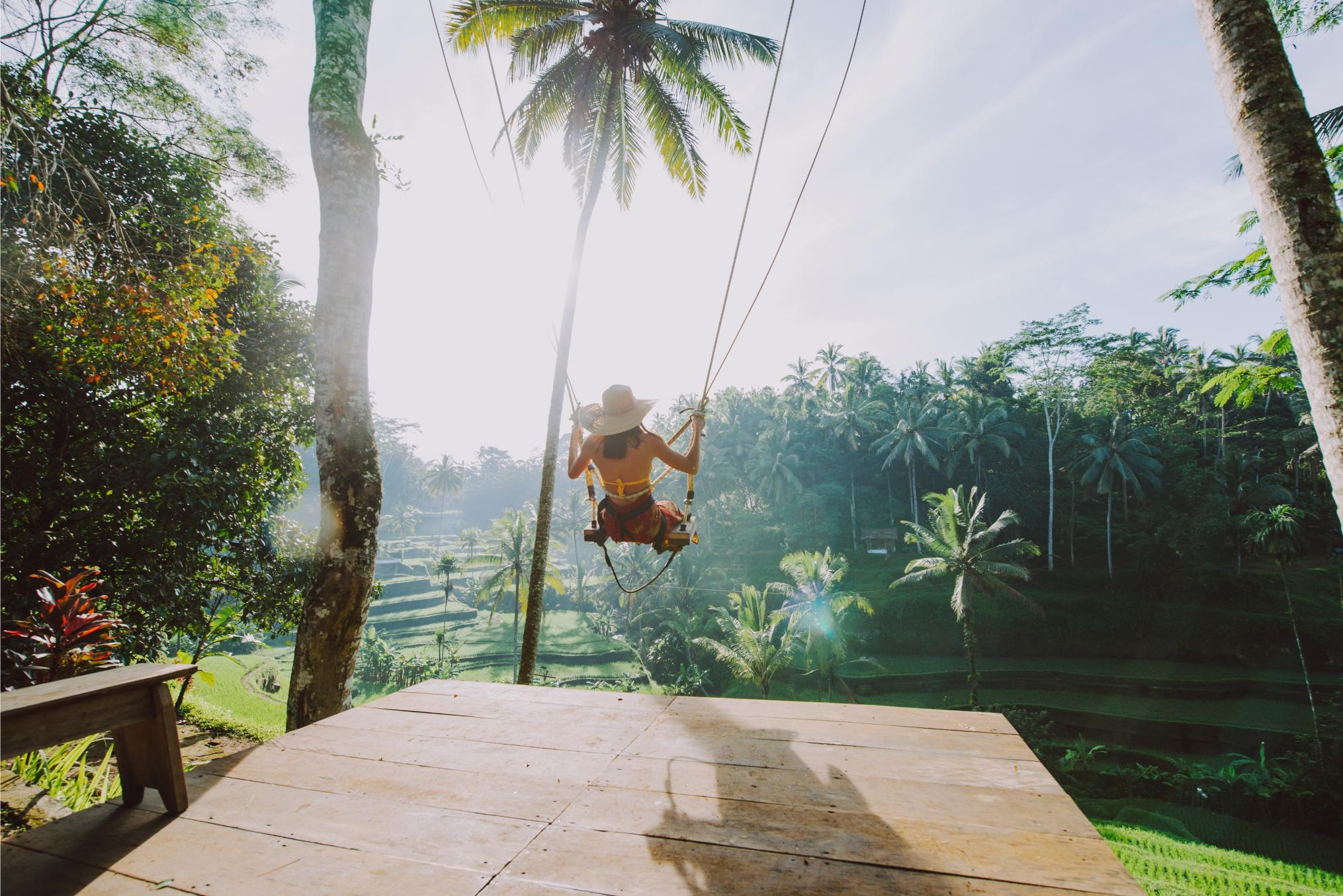 Bali Swing at Tegalalang Rice Terrace Ubud