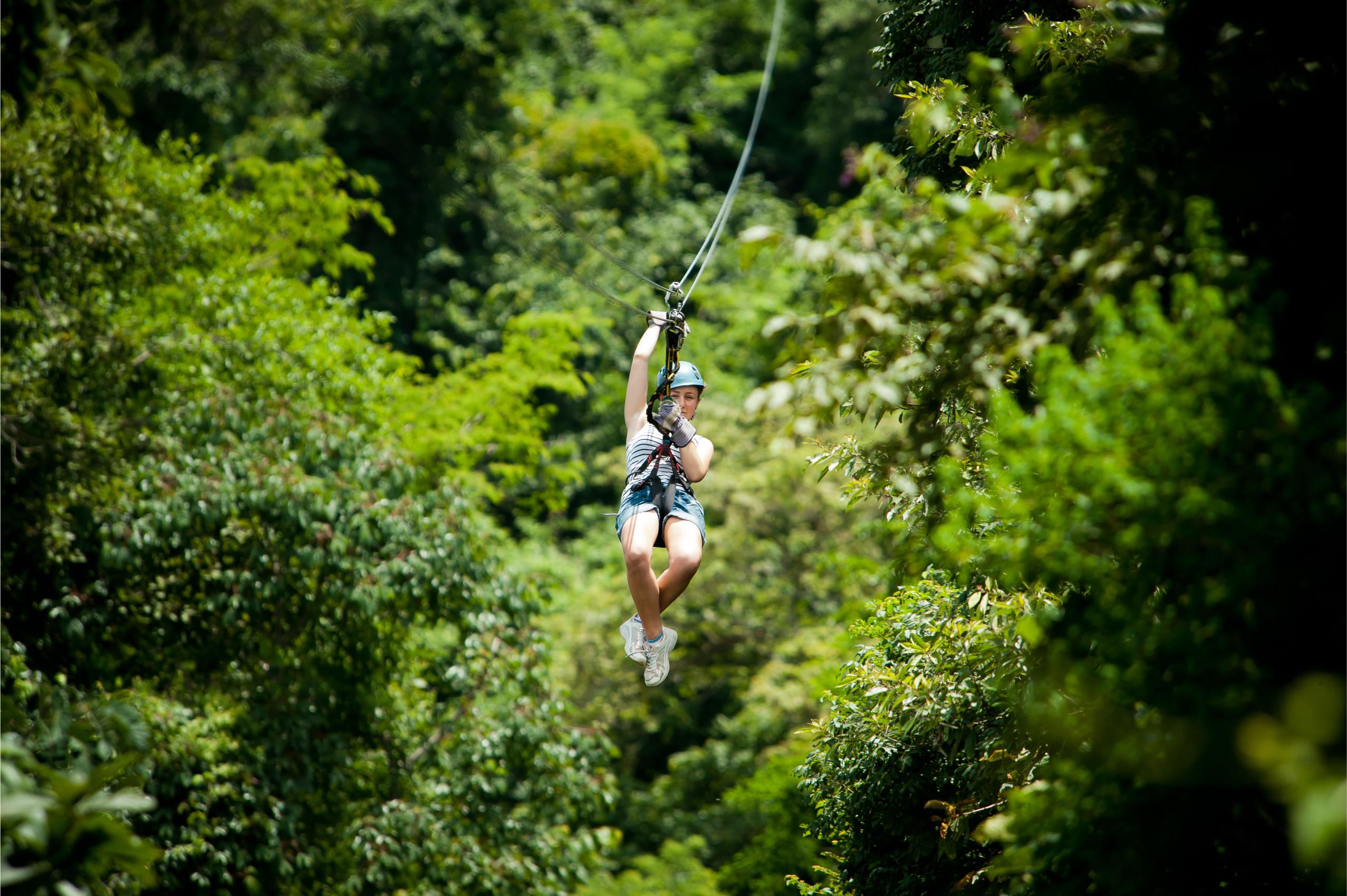 Ziplining in Monteverde, Costa Rica