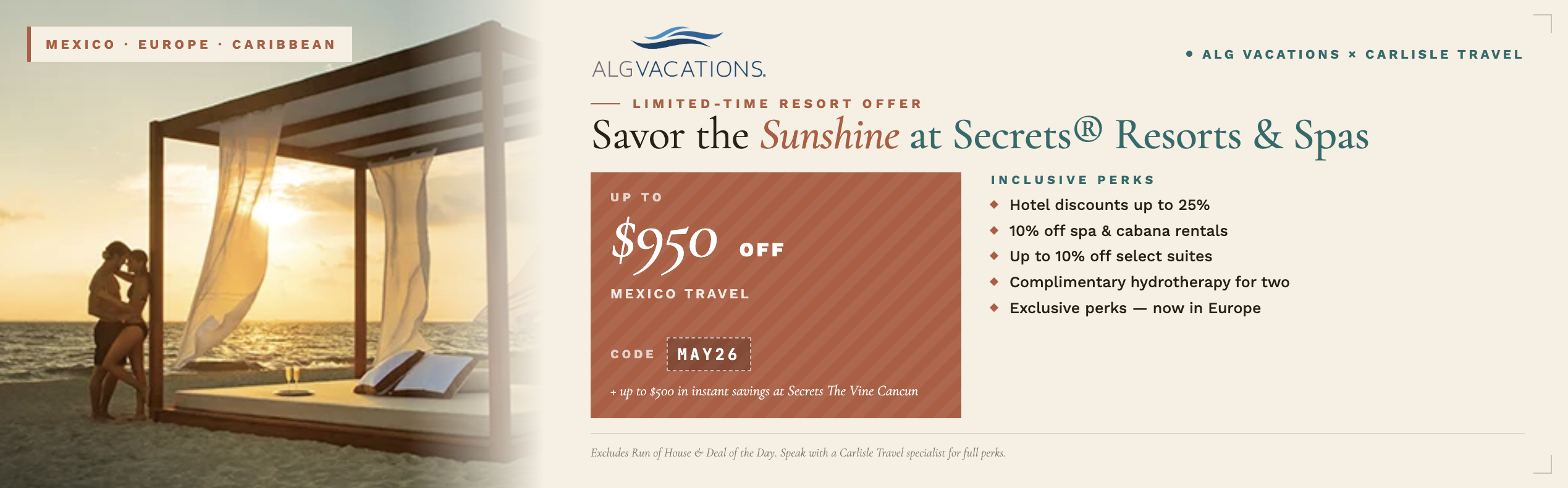 Exclusive Offer