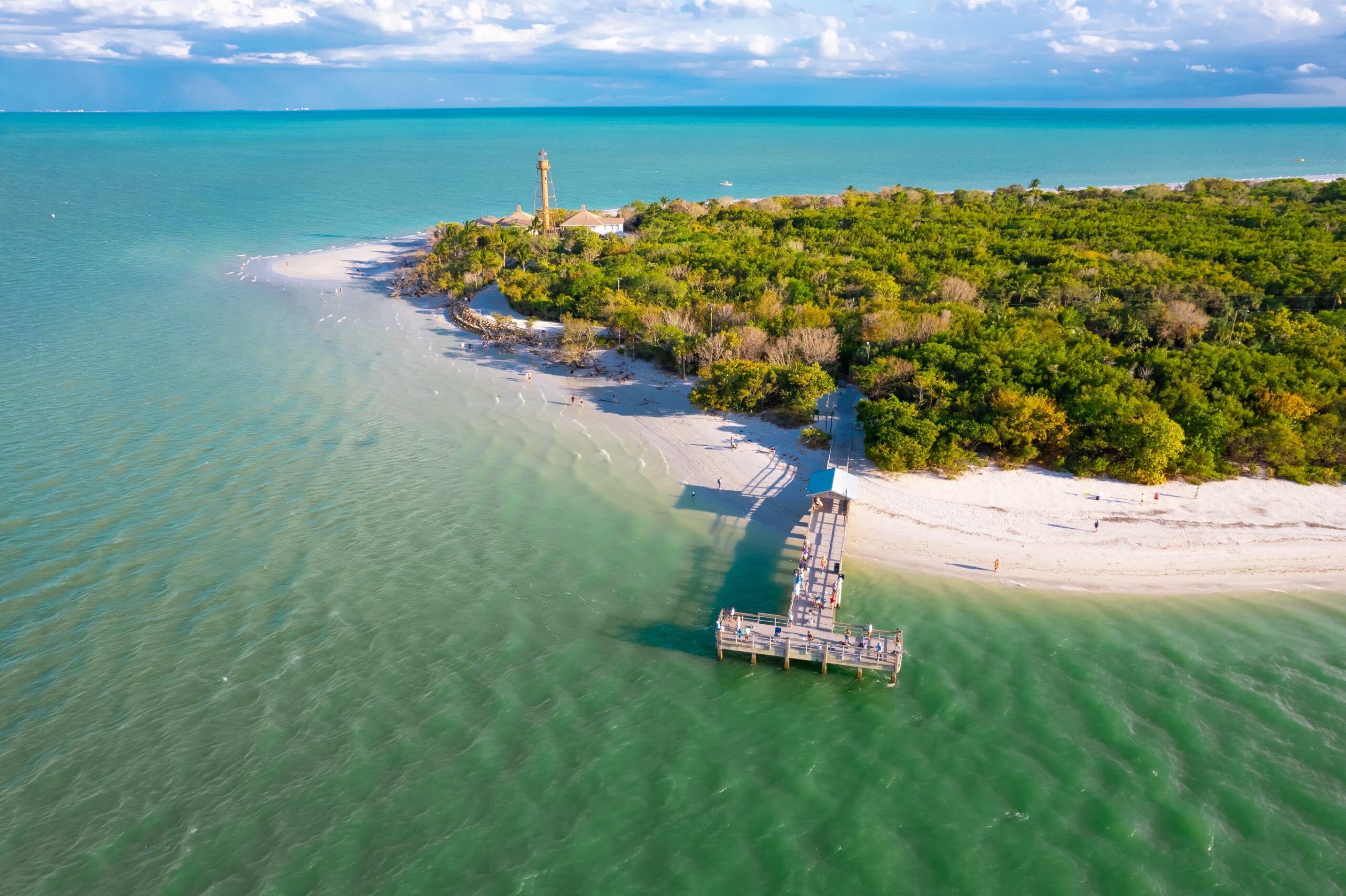 Sanibel Island in Lee County, Florida.