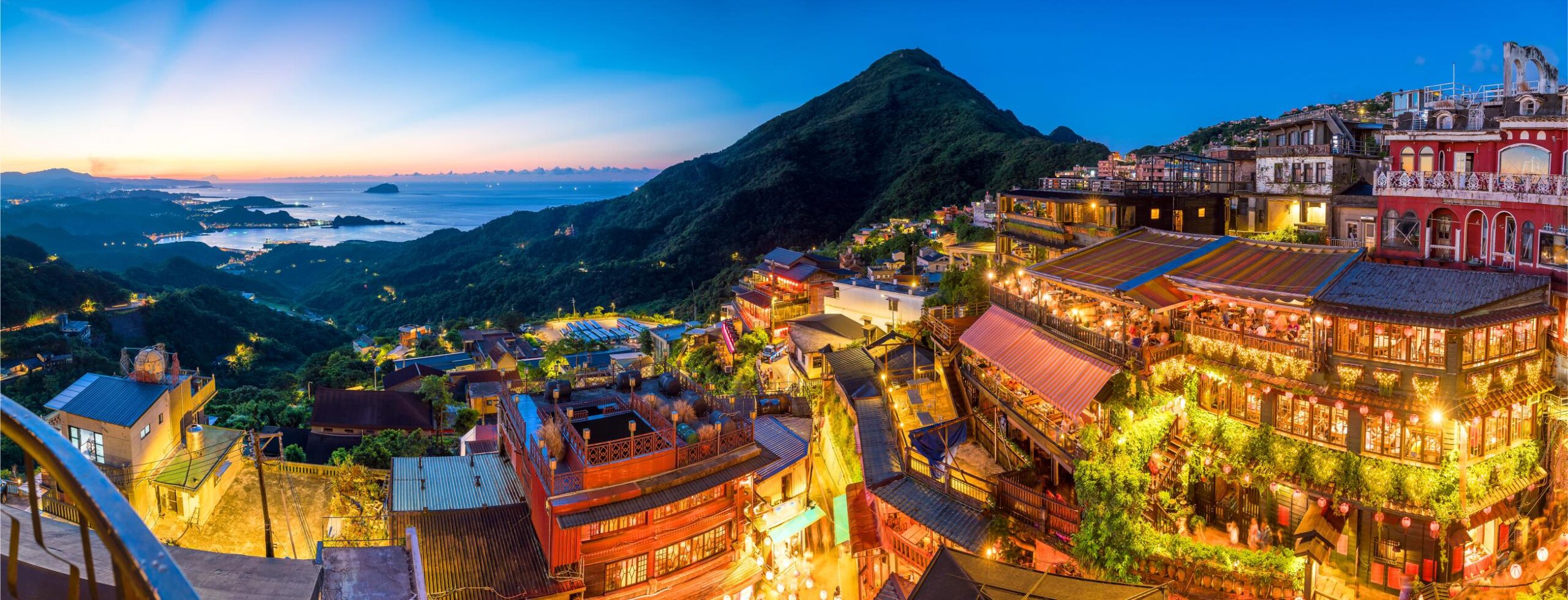 Get “spirited away” and explore breathtaking views from the streets of historic Jiufen, which feel like a step into a Studio Ghibli film.