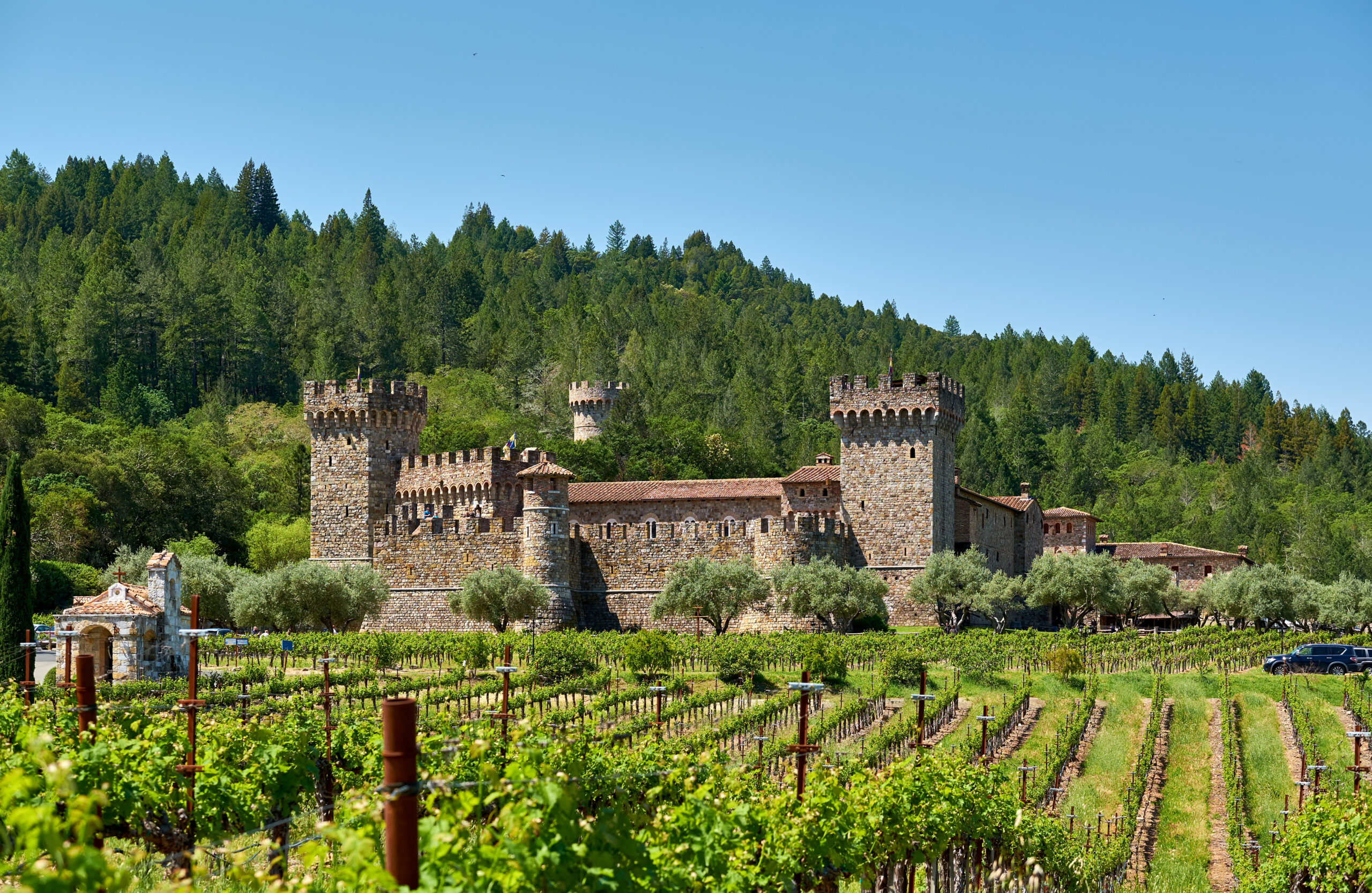 Experience some of the most beautiful wineries in the US in Napa Valley during a game in the San Francisco Bay area.
